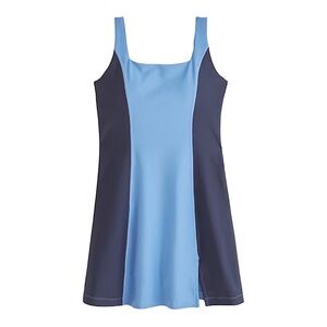 Abercrombie YPB women’s sculptLUX Mini Dress size XL exercise blue